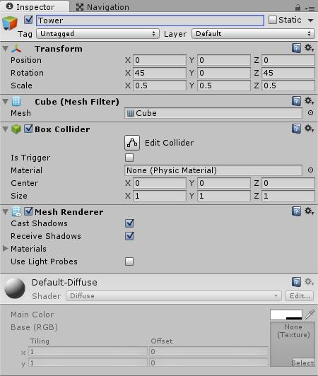 Unity 寶塔對(duì)戰教程
